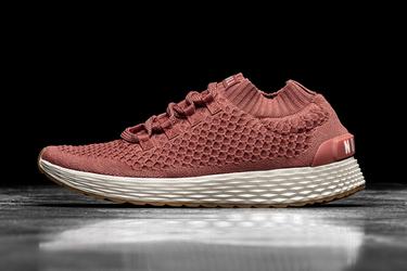 Nobull Knit Runner Men's Running Shoes Red | Australia (MF0276)